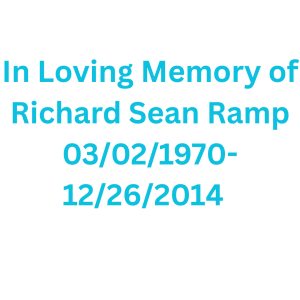 Sponsor Logo for In loving memory of Richard Sean Ramp 03/02/1970-12/26/2014