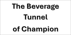 Sponsor Logo for THE BEVERAGE TUNNEL of CHAMPION