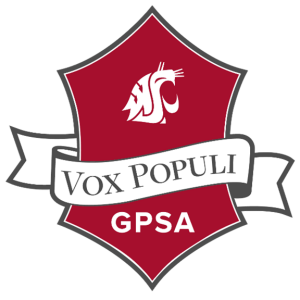 Logo for Graduate & Professional Student Association (Washington State University)