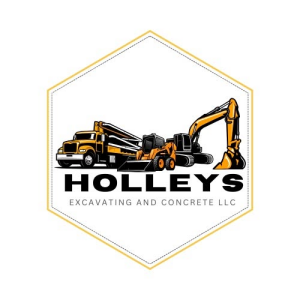 Logo for Holleys Excavating and Concrete LLC