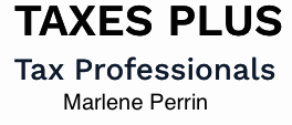 Sponsor2 Logo for Taxes Plus-Marlene Perrin