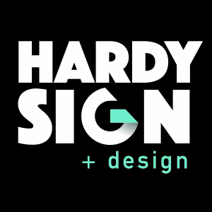 Sponsor Logo for Hardy Sign + Design
