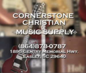 Sponsor Logo for Cornerstone Christian and Music Supply