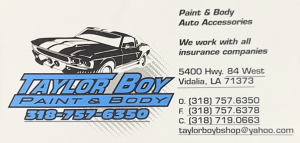 Sponsor Logo for Taylor Boy