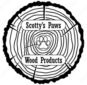 Logo for Scotty's Paws Wood Products