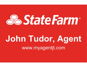 Sponsor Logo for John Tudor - State Farm