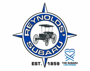Sponsor Logo for Reynolds' Subaru