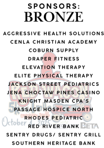 Sponsor Logo for Aggressive,Cenla,Coburn,Draper