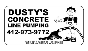 Sponsor Logo for Dusty's Concrete Line Pumping