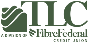 Logo for TLC a division of Fibre Federal Credit Union