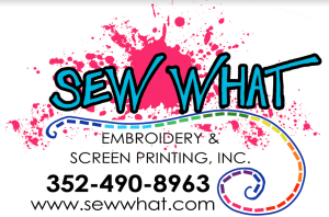 Sponsor Logo for Sew What Embroidery