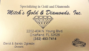 Sponsor Logo for Mitch's Gold & Diamonds