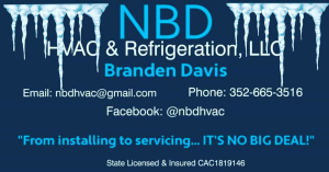 Sponsor Logo for NBD HVAC
