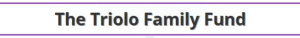 Sponsor Logo for Triolo Family Foundation