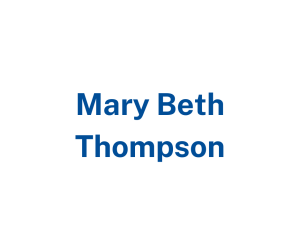 Sponsor Logo for Mary Beth Thompson