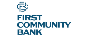 Sponsor Logo for First Community Bank