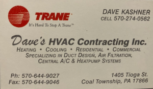 Sponsor Logo for Dave's HVAC