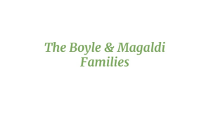 Sponsor Logo for Boyle and Magaldi Families