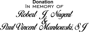 Sponsor Logo for In Memory of