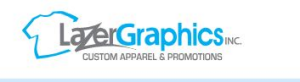Sponsor Logo for Lazer Graphics