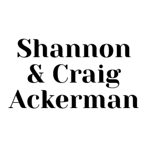 Logo for Shannon and Craig Ackerman
