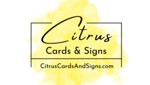 Sponsor Logo for Citrus Cards & Signs