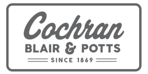 Sponsor Logo for Cochran, Blair & Potts - Quartermaster