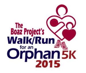 5K Run/Walk for an Orphan
