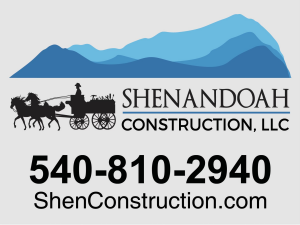 Sponsor Logo for Shenandoah Valley Construction LLC