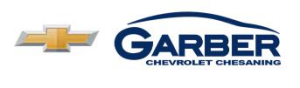 Sponsor Logo for Garber Chevrolet Chesaning