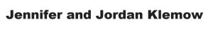 Sponsor Logo for Jennifer and Jordan Klemow
