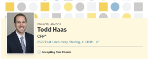 Logo for Todd Haas, Edward Jones