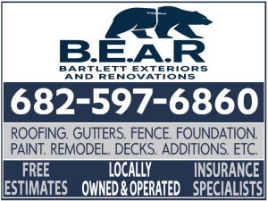 Sponsor Logo for B.E.A.R Bartlett Exteriors and Reonvations