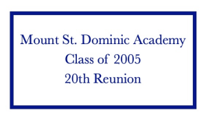 Sponsor Logo for MSDA Class of 2005 - 20th Reunion