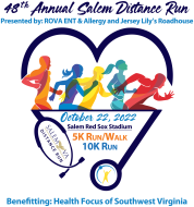 Health Focus of SWVA Salem Distance Run Presented by: Roanoke Valley ENT &  Allergy and Jersey Lily's Roadhouse Privacy Policy