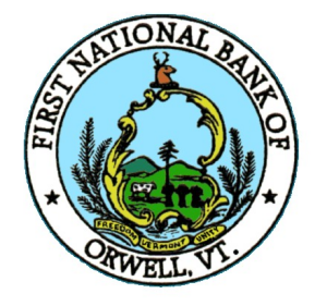 Sponsor Logo for First National Bank of Orwell VT