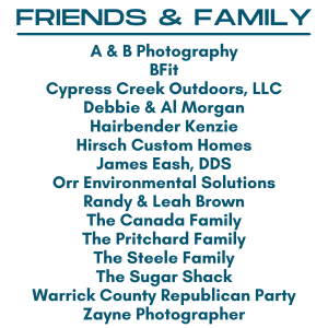 Sponsor Logo for Friends & Family