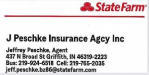 Sponsor Logo for Jeff Peschke Insurance