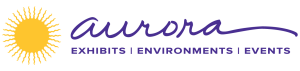 Sponsor Logo for Aurora Exhibit Solutions