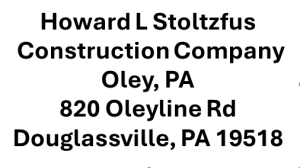 Logo for Stoltzfus Construction