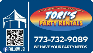 Sponsor Logo for Tori's Party Rentals