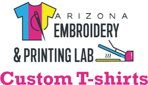Sponsor Logo for Arizona Embroidery and Printing Lab