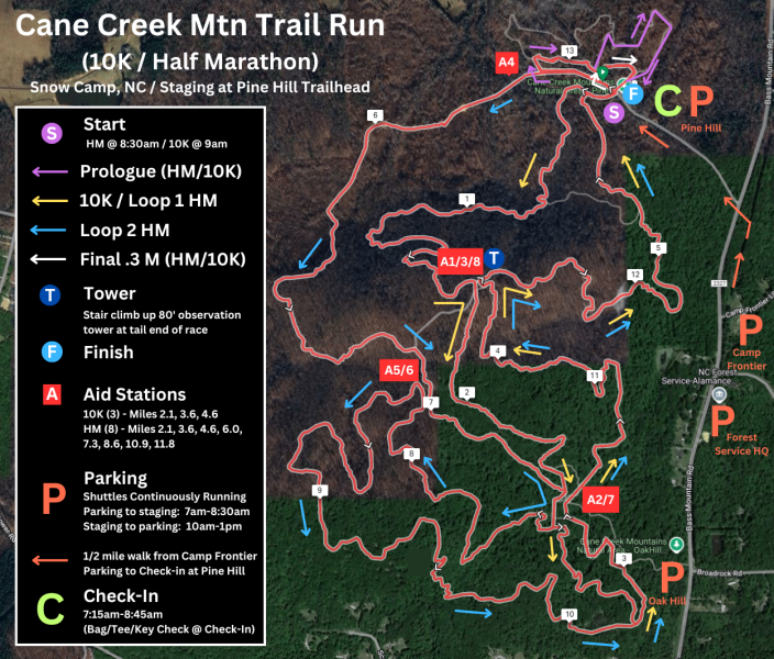 Cane Creek Mtn Trail Run, photo 5 of 8