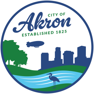 Logo for The City of Akron