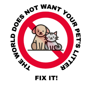 Sponsor Logo for No More Litters - Fix It!