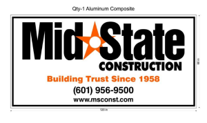 Sponsor Logo for Mid State Construction