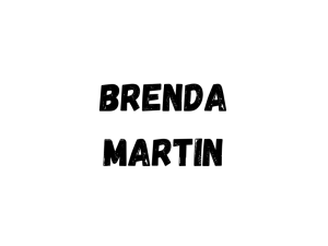 Sponsor Logo for Brenda Martin