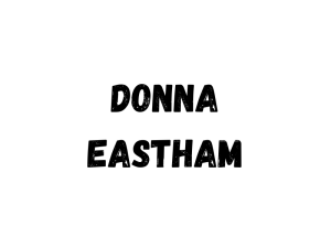 Sponsor Logo for Donna Eastham