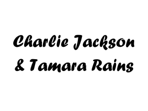 Sponsor Logo for Charlie Jackson & Tamara Rains