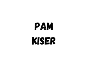 Sponsor Logo for Pam Kiser